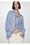 Striped Lace Blouse - 7