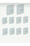 10Pcs Adhesive Sticker,Waterproof Hanger - 2