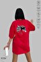 Unisex Oversize Crew Neck Cotton Muay Thai Printed Short Sleeve T-Shirt - 4