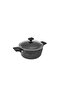 Swiss Crystal 0 Oil-Free Non-Stick Cookware 18 cm Black - 3