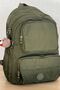 Dark Green Backpack School Bag 14 Inch Laptop Travel Bag Duomino 18 Lt 40x30x15cm - 5
