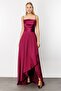 Long Slit Thin Strap Dress - 3