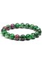 1 Piece Anyolite/Robizoid Natural Stone Bracelet | Gift Natural Stone Selenite |   Gift Natural Stone - 2