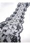 Polyester guppier lace tulle over fisto 20 cm en ara pattern
