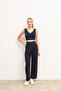 Women's Pleated High Waist Palazzo Pants - 3
