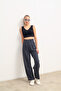 Women's Pleated High Waist Palazzo Pants - 3
