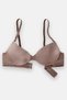 Bronze Brown Micro Basic Bra - with Plug-And-Remove Straps - 5