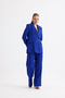 New Season Satin Palazzo Women's Suit - 3