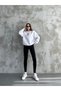 Unisex Crew Neck Teddy Bear Embroidered Oversize Cotton Sweatshirt - 7
