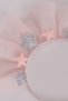 Sparkly Pink Powder Pink Glitter and Hologram Star Detailed Girl's Wand and Crown Set - 4