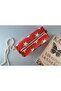 Design Red Large Pencil Case Pen Holder Makeup Bag Multi-Purpose Organizer - 5