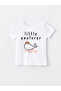 Crew Neck Printed Baby Boy Shorts Pajama Set of 3 - 2