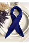 Women's Pleated Scarf - Solid Color Scarf - Plain Pleated Scarf - Women's Scarf Navy Blue - Pleated Scarf - 7