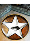 Round Star and Lip Pattern Woven Base Washable Carpet Miraface19 - 2