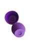 Bybirgül Purple 12-Piece Silicone Mini Cake Mold, Brownie Mold, Muffin Mold (12 Pieces), Airfryer Compatible. - 4