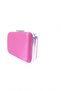 5270-22Y Women's Evening Dress Clutch Bag Fuchsia Satin - 2