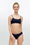 Women's Navy Blue Bustier Slip Suit 68000