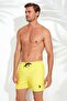US Polo Assn21000 Men's Medium Size Swim Shorts-yellow - 3