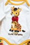Yellow Baby Giraffe Suit 0413 Boys' Bodysuit Girls' Bodysuit - 3