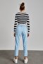 Gabardine Mom Jean Trousers - 4