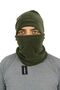 Khaki 3-Piece Polar Beanie Neck Collar Glove Set - 3