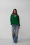 New Season Zipper Detailed Oversize Women's Sweater 24W16030 - 6