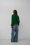 New Season Zipper Detailed Oversize Women's Sweater 24W16030 - 3
