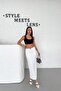 White Slit Midi Skirt - 5
