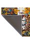 Written Collection Save the Hsitory Written Floral Patterned Modern Decorative Carpet 05 - 5