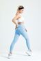 Hip Gathered And Extra Push Up Seamless High Waist Hip Shaping Leggings - 4