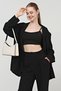 Cream Colored Baguette Baguette Hand and Shoulder Bag Gc009011 - 4