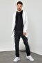 Men's White Patterned Knitwear Cardigan - Hrk8085R04S - 6