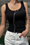 Black Wide Strap Basic Women's Athlete - 4