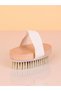 Horsehair Cellulite Brush Providing a Shiny and Smooth Look, 100% Natural