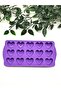Silicone Heart Ice Mold/Candle Mold/Chocolate Mold Purple