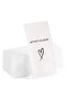 Bon Appetit Written Heart Printed White Lux Presentation Service Napkin 20Pcs