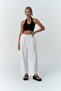 Gael White Loose Trousers - 7