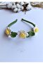 Narcissus Flower Themed Children's Crown - 3