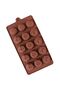 Daisy Rose Flower Chocolate Mold 15 Pieces Soap Scented Stone Mold Silicone Mold Epoxy Candle Ice Mold - 5