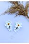 Wonderful Flowers Nilüfer Series - Handmade Hair Accessory from Natural Threads - 5
