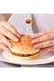 12 Cm 25-Piece Hamburger Toothpick - Ornamental Bamboo Garbage and Skewer Food Toothpick - 3