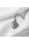 Steel Covered Necklace Heart