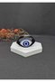 Eye Patterned Black Bone Peg Hair Clip - 3