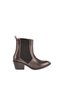 Women's Brown Genuine Leather Cowboy Boots - 2