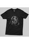 Men's Black Star Wars: Darth Vader Death Star T-Shirt - 4