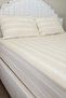 Cream Double Elastic Sheet