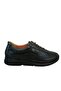 PC46-10 Women's Black Leather Stylish Ballerinas - 3
