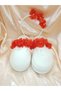 Melkady 233lkı - Floral Maternity Slippers and Pearl Crown Set (Piece of 2) - 6