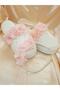 Melkady 233lpu - Floral Maternity Slippers and Pearl Crown Set (Piece of 2) - 2
