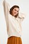 Stone Wide Pattern Knitwear Cardigan Twoaw22Hi0176